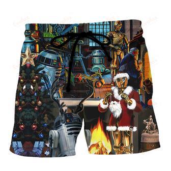 Christmas Christmas In The Stars Beach Short | Newhawaiianshirts AU