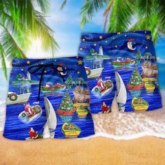 Christmas Coming Merry Christmas Beach Short | Newhawaiianshirts AU