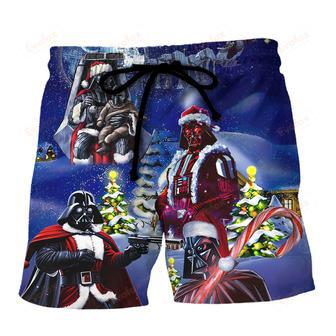 Christmas Darth Christmas Night Holiday Beach Short | Newhawaiianshirts AU