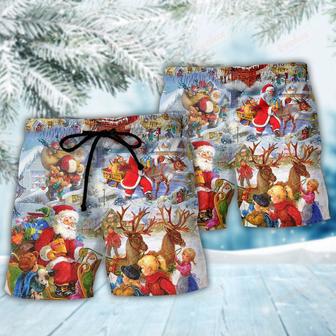 Christmas Have A Merry Holly Jolly Christmas Beach Short | Newhawaiianshirts UK