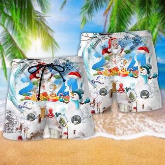 Christmas Have A Sparkling New Year Beach Short | Newhawaiianshirts AU