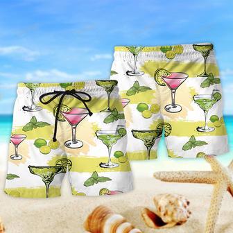 Cocktail Margarita Summer Party Beach Short | Newhawaiianshirts AU