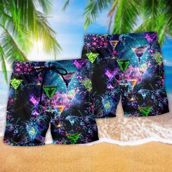 Cocktail There's Always Time For A Cocktail Bright Beach Short | Newhawaiianshirts AU