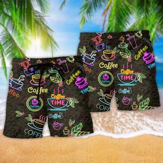 Coffee Life Begins After Coffee Beach Short | Newhawaiianshirts DE