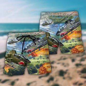 Combat Aircraft Military Planes Beach Short | Newhawaiianshirts