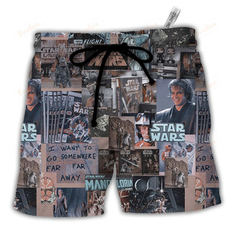 Comic Fan Collection Style Beach Short | Newhawaiianshirts AU