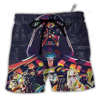 Darth SW Print Beach Short | Newhawaiianshirts CA