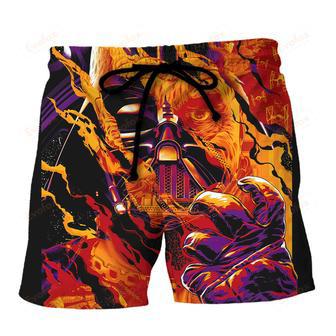 Darth You're Stuck With Me Beach Short | Newhawaiianshirts UK