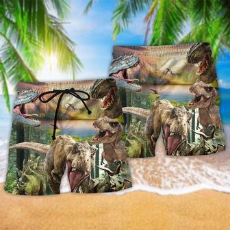 Dinosaur I Am Roarsome Beach Short | Newhawaiianshirts AU