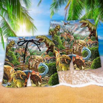 Dinosaur Rawrsome Lovely World Beach Short | Newhawaiianshirts UK