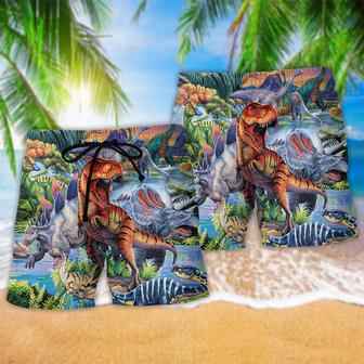 Dinosaur World Amazing Style Beach Short | Newhawaiianshirts AU