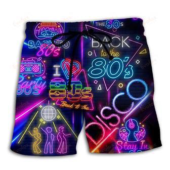 Disco To The Disco Music Love Beach Short | Newhawaiianshirts DE