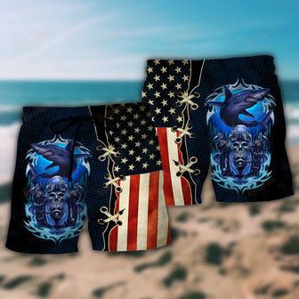 Diving Independence Day Beach Short | Newhawaiianshirts AU