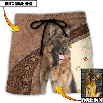 Dog Is My Best Friend Custom Photo Beach Short | Newhawaiianshirts AU