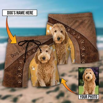 Dog Paw Various Style Custom Photo Personalized Beach Short | Newhawaiianshirts