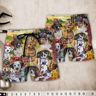 Dog Rescue Hero Helpers Rescued Is My Favorite Breed Beach Short | Newhawaiianshirts AU