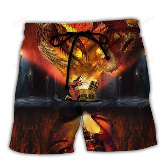 Dragon Amazing Love Life Beach Short | Newhawaiianshirts DE