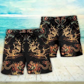 Dragon Chinese Dragon Royal Beach Short | Newhawaiianshirts