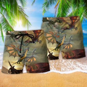 Dragon Love Cool Life Beach Short | Newhawaiianshirts UK