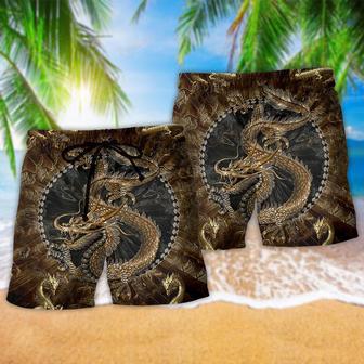 Dragon Love Life Cool Style Beach Short | Newhawaiianshirts CA