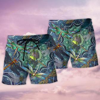 Dragonfly Amazing Dragonfly Love Life Beach Short | Newhawaiianshirts CA