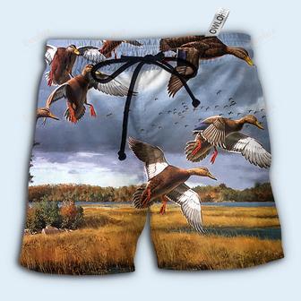 Duck Hunting Classic Cool Beach Short | Newhawaiianshirts AU