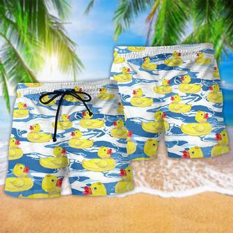 Duck Lovely Duck Funny Style Beach Short | Newhawaiianshirts AU