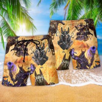 Egypt God Anubis The Egyptian Beach Short | Newhawaiianshirts DE