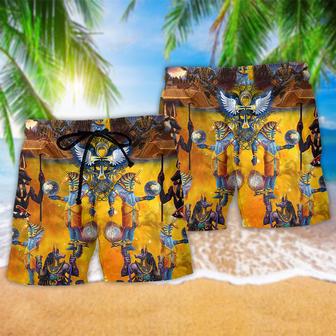 Egypt Gold Cool Style Beach Short | Newhawaiianshirts CA