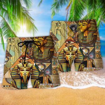 Egypt Life Of Egyptian Pyramids Beach Short | Newhawaiianshirts