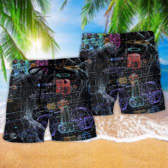 Engine Powerful Modern Life Beach Short | Newhawaiianshirts AU