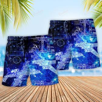 Engineer Aerospace Style Beach Short | Newhawaiianshirts AU