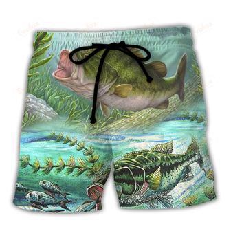 Fishing Don't Be Jealous Just Because You Can't Catch Fish Like Me Beach Short | Newhawaiianshirts UK