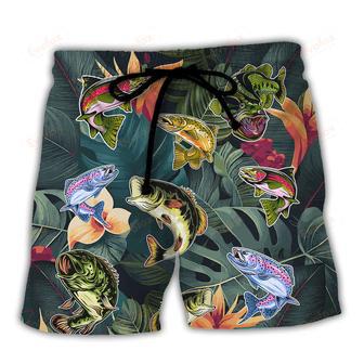 Fishing If I've Gone Missing I've Gone Fishing Beach Short | Newhawaiianshirts DE