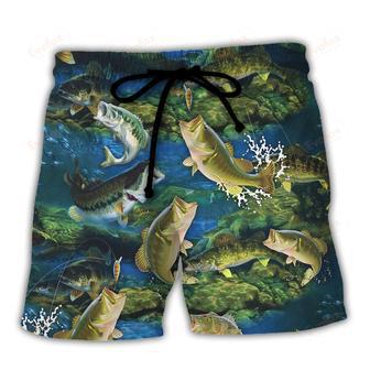 Fishing If You Can Read This You're Fishing Too Close Beach Short | Newhawaiianshirts