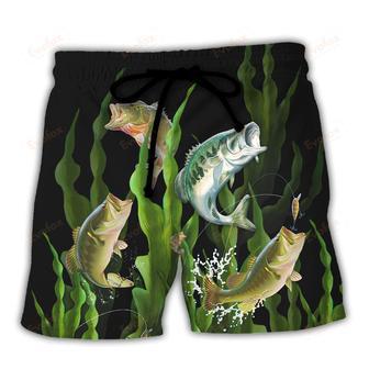 Fishing It's All About How You Wiggle Your Worms Beach Short | Newhawaiianshirts AU