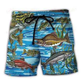 Fishing May The Fish Be With You Beach Short | Newhawaiianshirts AU