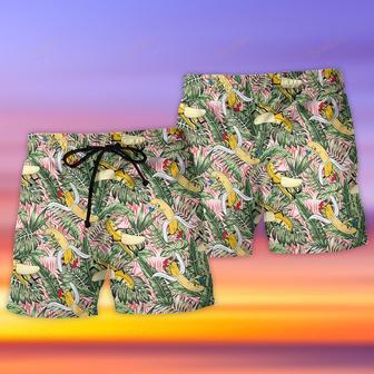 Fruit Adult Humor Banana Beach Short | Newhawaiianshirts CA