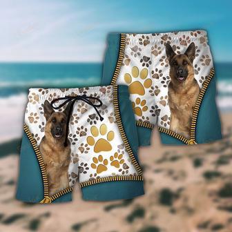 German Shepherd Cool Dog Various Style Beach Short | Newhawaiianshirts