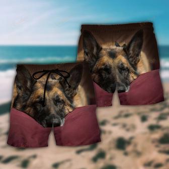 German Shepherd Sleepy Dog You Are My Furshine Beach Short | Newhawaiianshirts AU