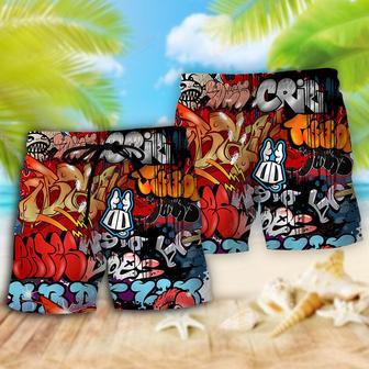 Graffiti Art Amazing Color Beach Short | Newhawaiianshirts UK