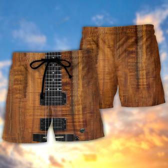 Guitar Acoustic Electric Guitar Beach Short | Newhawaiianshirts CA