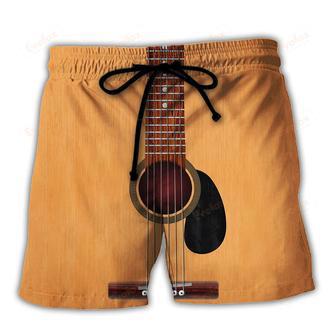 Guitar Basic Style Beach Short | Newhawaiianshirts AU