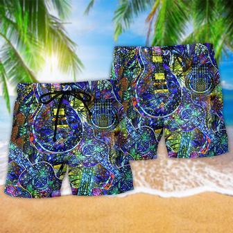 Guitar Love Music Life Beach Short | Newhawaiianshirts AU