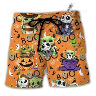 Halloween Baby Jack Skellington Beach Short | Newhawaiianshirts UK