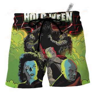 Halloween Costumes Holoween Series Starring Next Generation Crew Announced Beach Short | Newhawaiianshirts AU