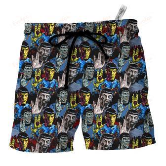 Halloween Costumes Insufficient Facts Always Invite Danger Beach Short | Newhawaiianshirts UK