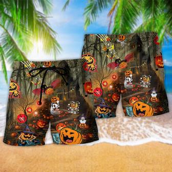 Halloween Fantasy Party Music Beach Short | Newhawaiianshirts AU