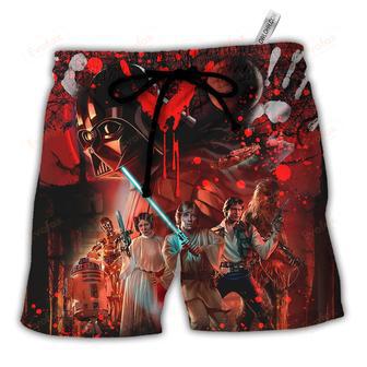 Halloween Horror Blood Scary Beach Short | Newhawaiianshirts AU