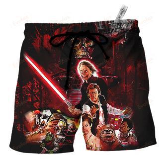 Halloween Horror Blood Scary Beach Short | Newhawaiianshirts AU